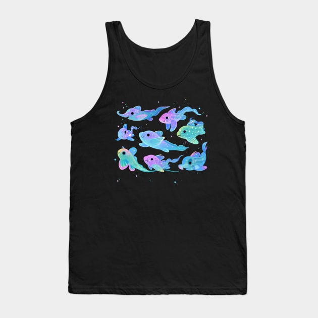 Chimaera (Ghost sharks) Tank Top by pikaole